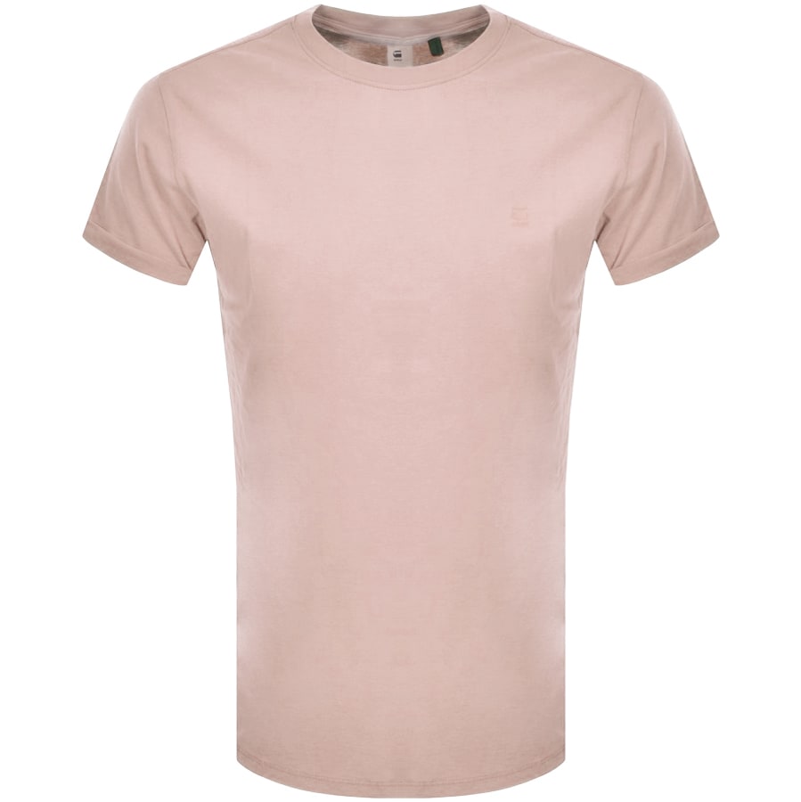 Alternative Image for ProductG Star Raw Lash Logo T Shirt Pink1